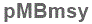 The text to enter in the texbox below is: pMBmsy