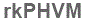 The text to enter in the texbox below is: rkPHVM
