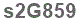 The text to enter in the texbox below is: s2G859