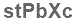 The text to enter in the texbox below is: stPbXc
