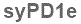 The text to enter in the texbox below is: syPD1e