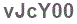 The text to enter in the texbox below is: vJcY00