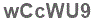 The text to enter in the texbox below is: wCcWU9