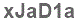 The text to enter in the texbox below is: xJaD1a