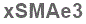 The text to enter in the texbox below is: xSMAe3