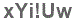 The text to enter in the texbox below is: xYi!Uw
