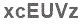The text to enter in the texbox below is: xcEUVz