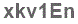 The text to enter in the texbox below is: xkv1En