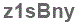 The text to enter in the texbox below is: z1sBny