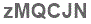 The text to enter in the texbox below is: zMQCJN